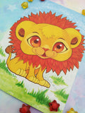 Postal Simba postcard