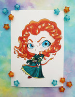 Print Merida lámina A4