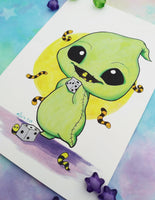 Print Oogie lámina A4