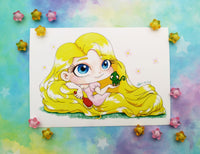 Postal Rapunzel postcard