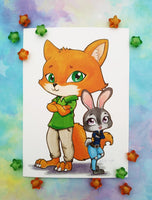 Print Zootopia Zootropolis lámina A5