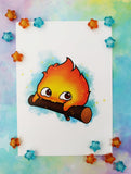 Print Calcifer lámina A5