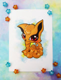 Print baby Kurama lámina A5