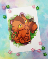 Print Gatobus Catbus lámina A4