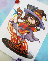 Postal Megumin postcard