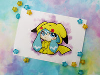 Print Miku Pika lámina A4
