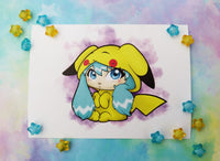 Print Miku Pika lámina A4