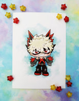 Postal Katsuki postcard