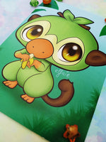 Postal Grookey postcard postal