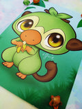Postal Grookey postcard postal