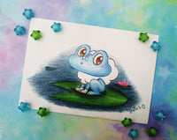 Print Froakie lámina A4