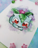 Postal Ivysaur postcard