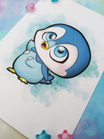 Postal Piplup postcard