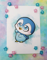 Print Piplup lámina A5