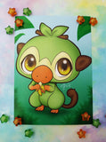 Postal Grookey postcard postal