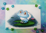 Print Froakie lámina A4