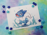 Print Frogadier lámina A4