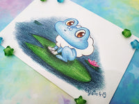 Print Froakie lámina A4