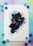 Postal Mega Charizard X postcard