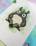 Print Totoro lámina A4