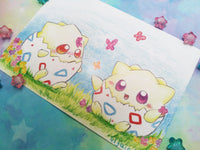 Postal Togepis postcard