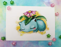 Print Venusaur lámina A4