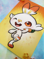 Print Scorbunny lámina A4