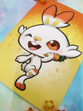 Print Scorbunny lámina A4