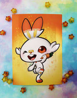 Print Scorbunny lámina A4