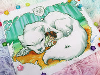 Alfombrilla Mousepad Mononoke and wolf
