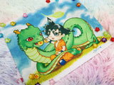 Alfombrilla Mousepad Goku and Shenlong