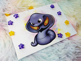 Baby Arbok A5 print impresión