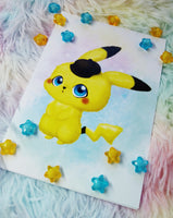 Postal baby Detective Pikachu postcard