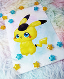 Postal baby Detective Pikachu postcard