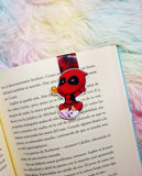 Cute baby Deadpool magnetic bookmark marcapáginas magnético