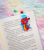 Cute Mushu magnetic bookmark marcapáginas magnético