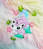 Cute Ponyta Galar Magnetic Bookmark Marcapáginas magnético