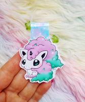 Cute Ponyta Galar Magnetic Bookmark Marcapáginas magnético