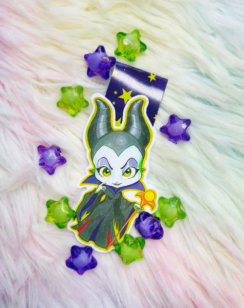 Cute Malefica Maleficent Magnetic Bookmark Marcapáginas magnético