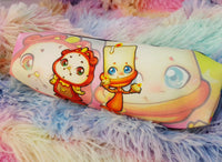 Lumiere and Cogsworth Pencil Case Estuche Din Don