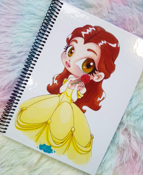 Cute Bella Belle notebook cuaderno A5