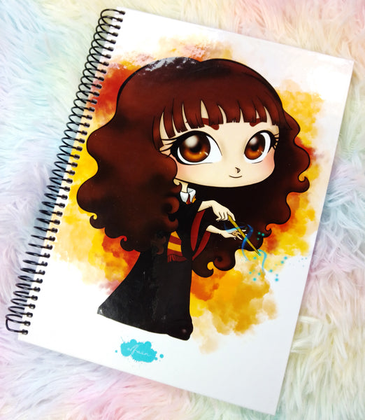 Cute Hermione notebook cuaderno A5