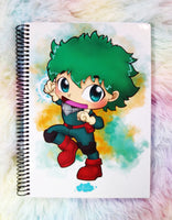 Cute Deku notebook cuaderno A5