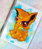 Cute Kurama notebook cuaderno A5