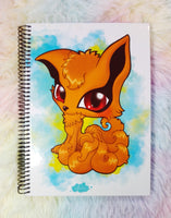 Cute Kurama notebook cuaderno A5