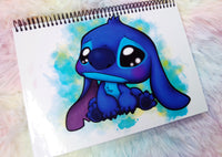 Cute Stitch notebook cuaderno A5