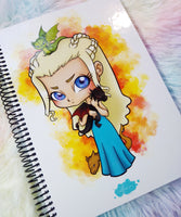 Cute Daenerys notebook cuaderno A5