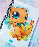 Cute Charizard notebook cuaderno A5