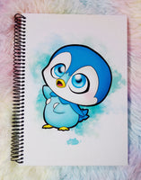 Cute Piplup notebook cuaderno A5
