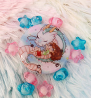 Chihiro and Haku Pop socket Soporte para movil